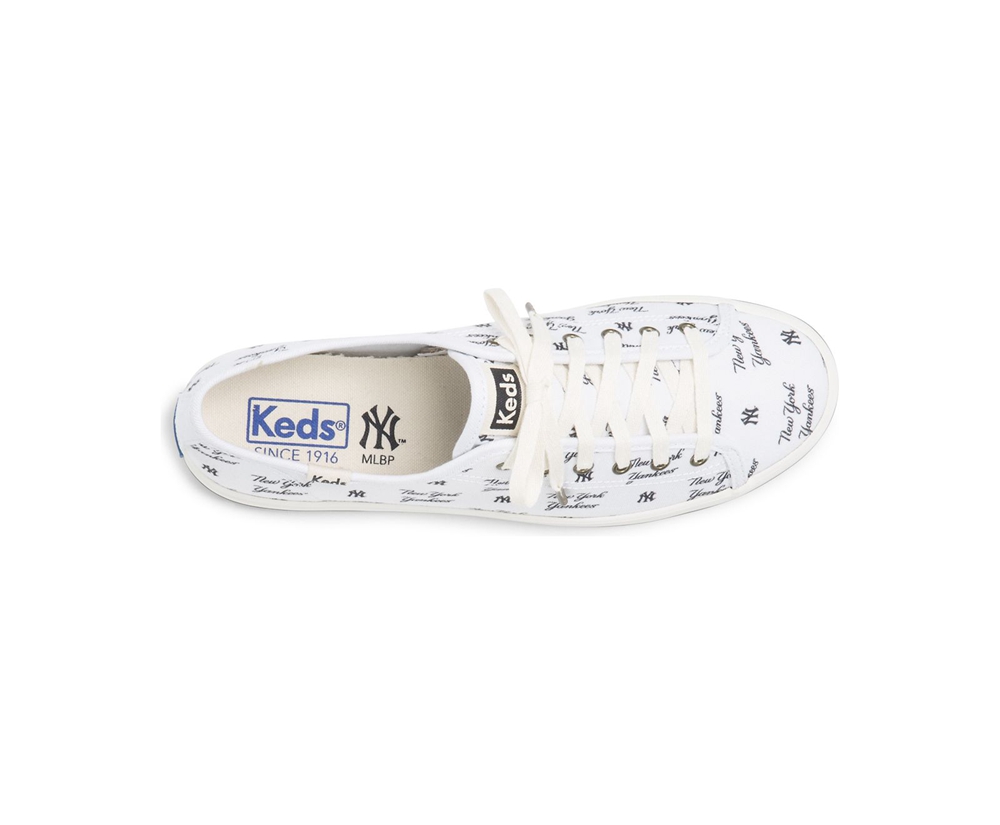 Keds Womens Sneakers White - Kickstart MLB® - 251SNQOLA